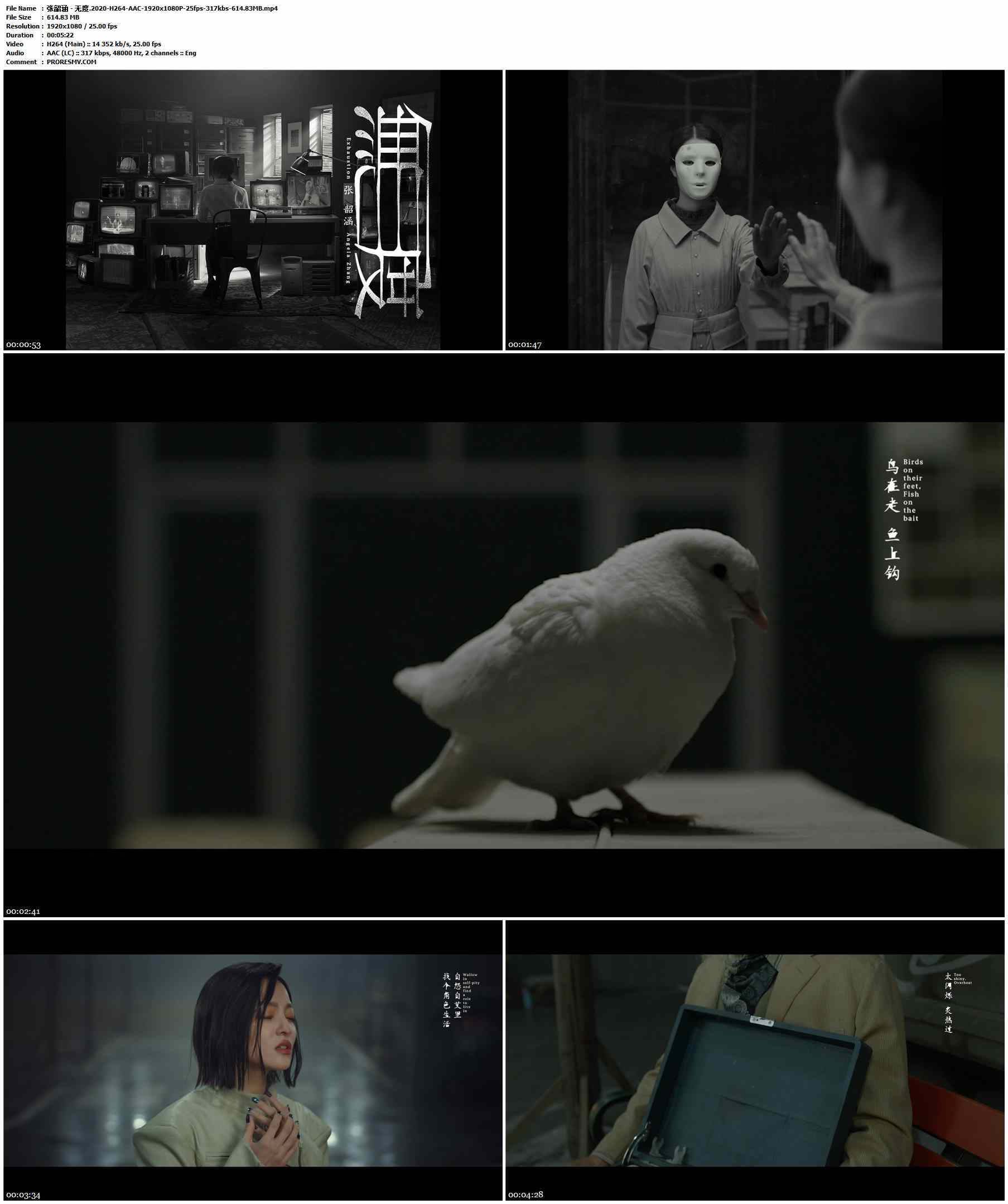 张韶涵 - 无度.2020-H264-AAC-1920x1080P-25fps-317kbs-614.83MB官方MV_高清MV